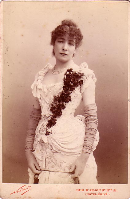 10.Sarah Bernardt (1844-1923)