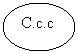 Oval: C.c.c.
