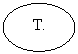 Oval: T.
