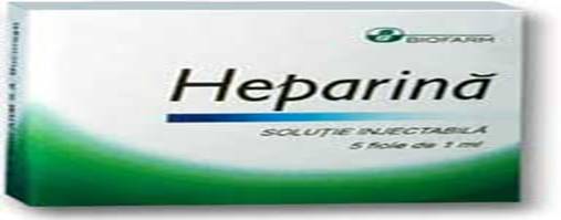HEPARINA - solutie injectabila