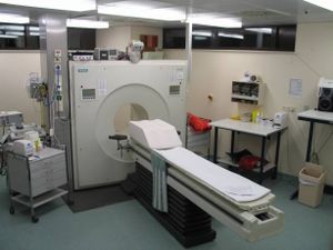 Image of a typical positron emission tomography (PET) facility
